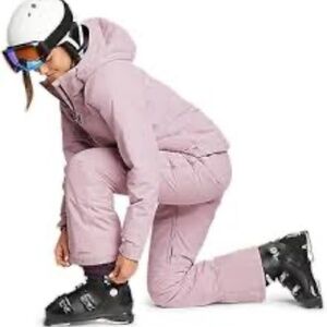 NWOT Eddie Bauer Women's Powder Search Insulated Ski Pants Purple Size Small